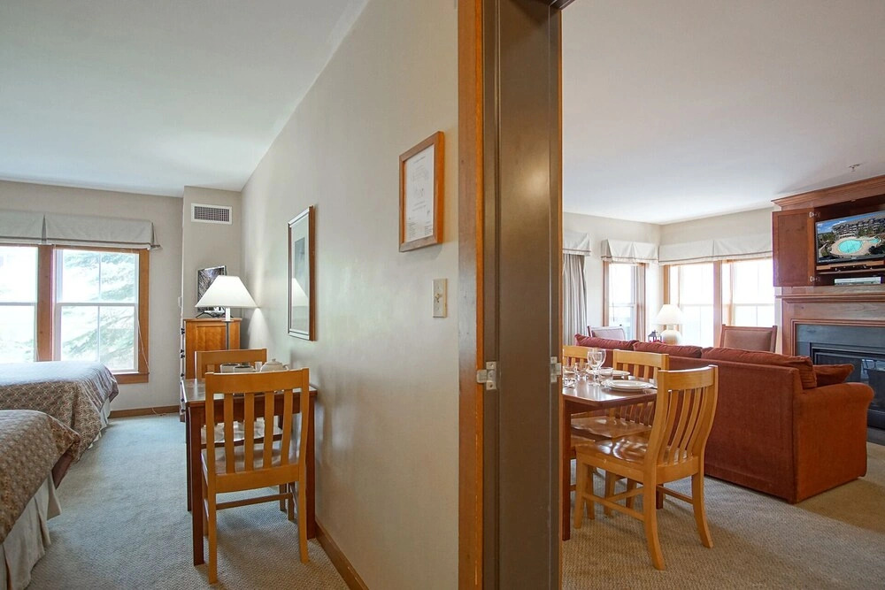 Allegheny Springs 201 : 2 Bedroom, 2 Full Bath: Slope Side; Gas Fireplace