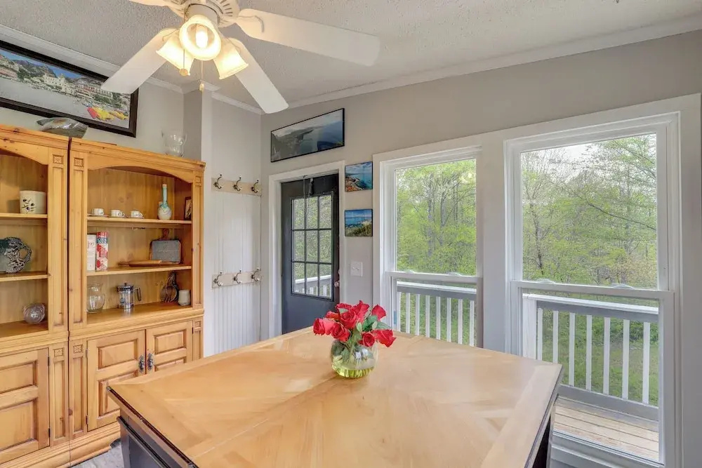 Deck & Views! Secluded Retreat 12 Mi to Asheville