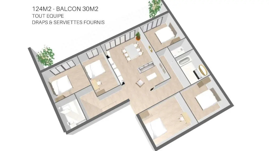 "Envie Lyonnaise" Location - 10 personnes - Terrasse - WIFI Fibre optique