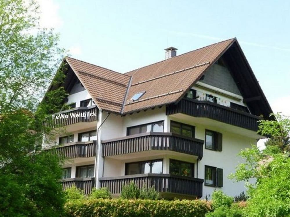 Holiday Apartment Weitblick at the spa Park