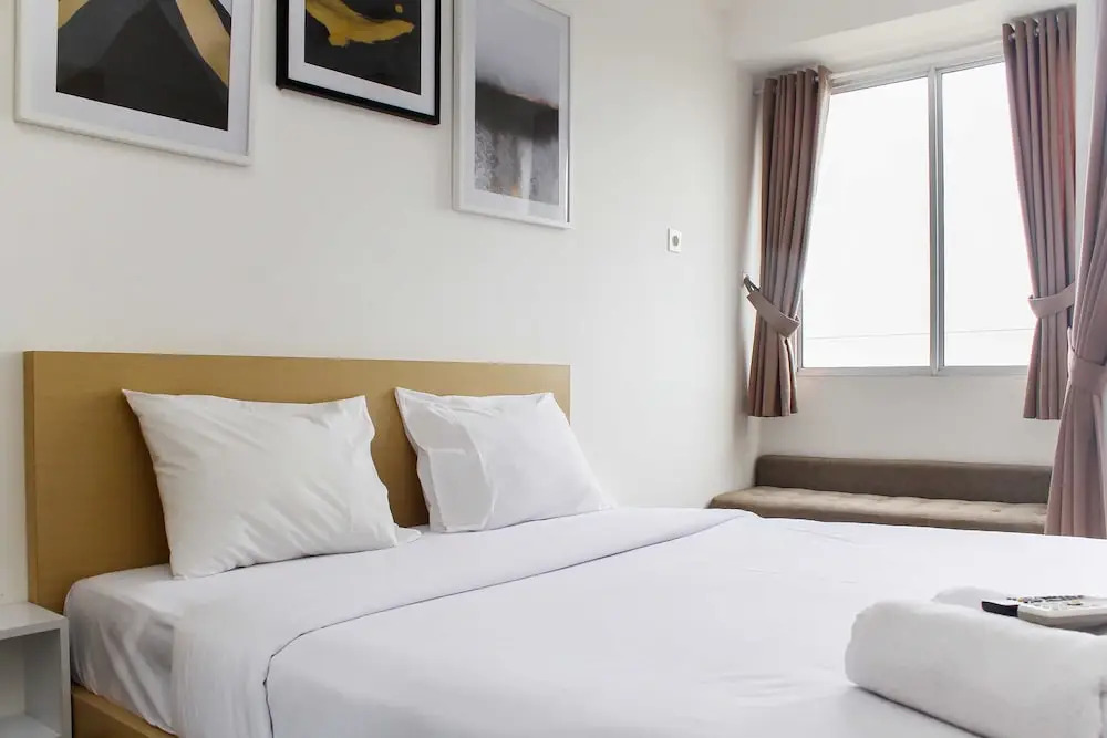 Simple And Comfort Studio At Riverview Jababeka Apartment