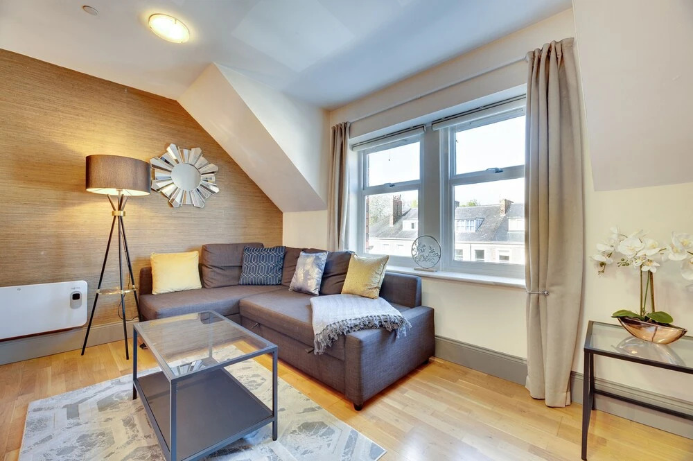 Week2Week 2Bed & 2Bath Jesmond Apartment