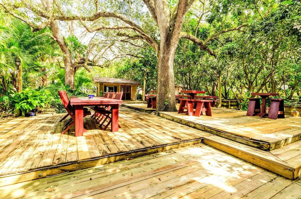 Tiny House in Authentic Japanese Koi Garden in Florida
