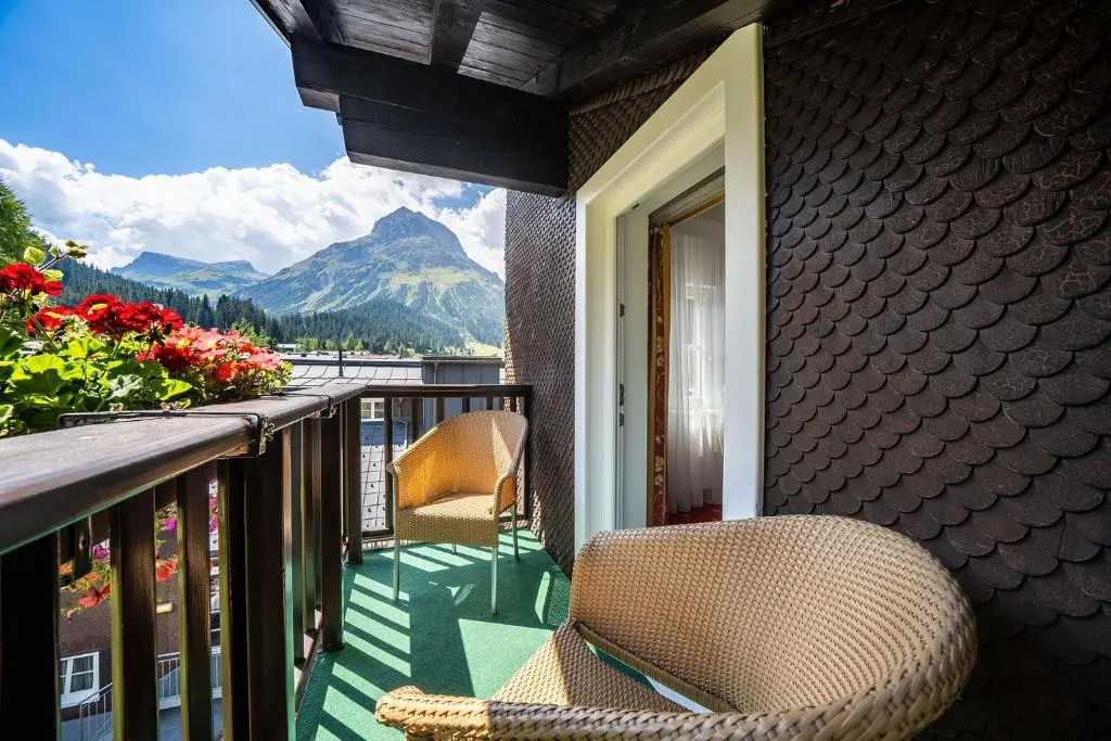 Hotel Tannbergerhof im Zentrum von Lech