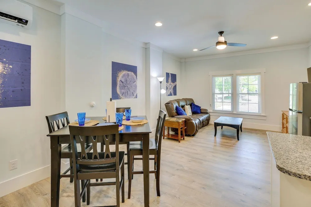 Coastal North Carolina Retreat: Half Mile to Beach