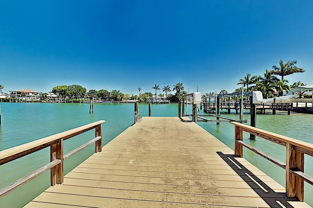 New Listing! Canalside W/ Pool, Walk To Beach 3 Bedroom Home