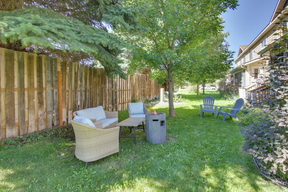 Heart of Bozeman Townhome w/ Patio Near MSU