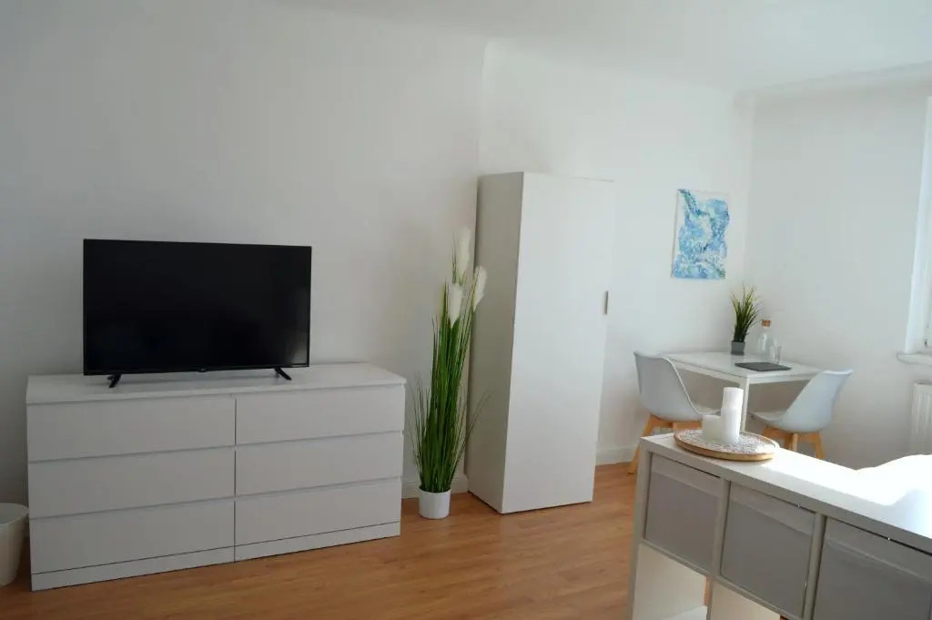 Gemütliches Studio mit Blick auf die Ottakringer Brauerei