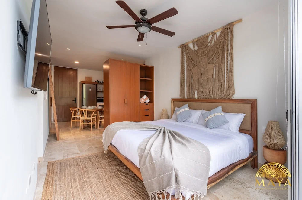 NHOA 208A Lux 2BR Condo Jungle View in Aldea Zama