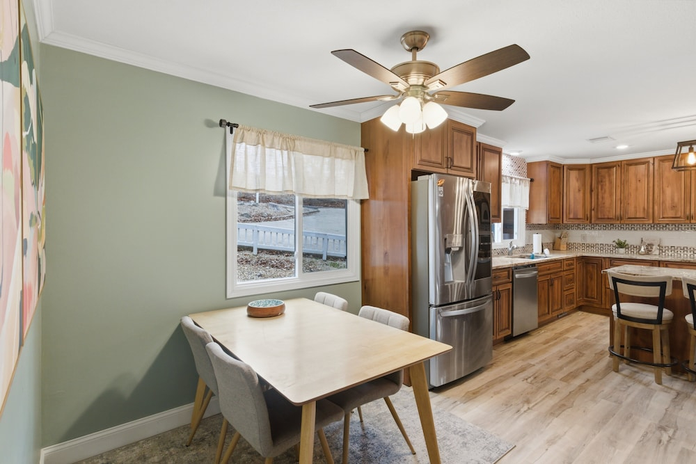 Spacious Lakefront Home w/ Private Dock, Decks, Game Room & Firepits at the 12mm