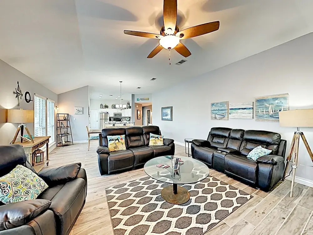 New Listing! Waterfront W/ Decks & Bay Views 4 Bedroom Home