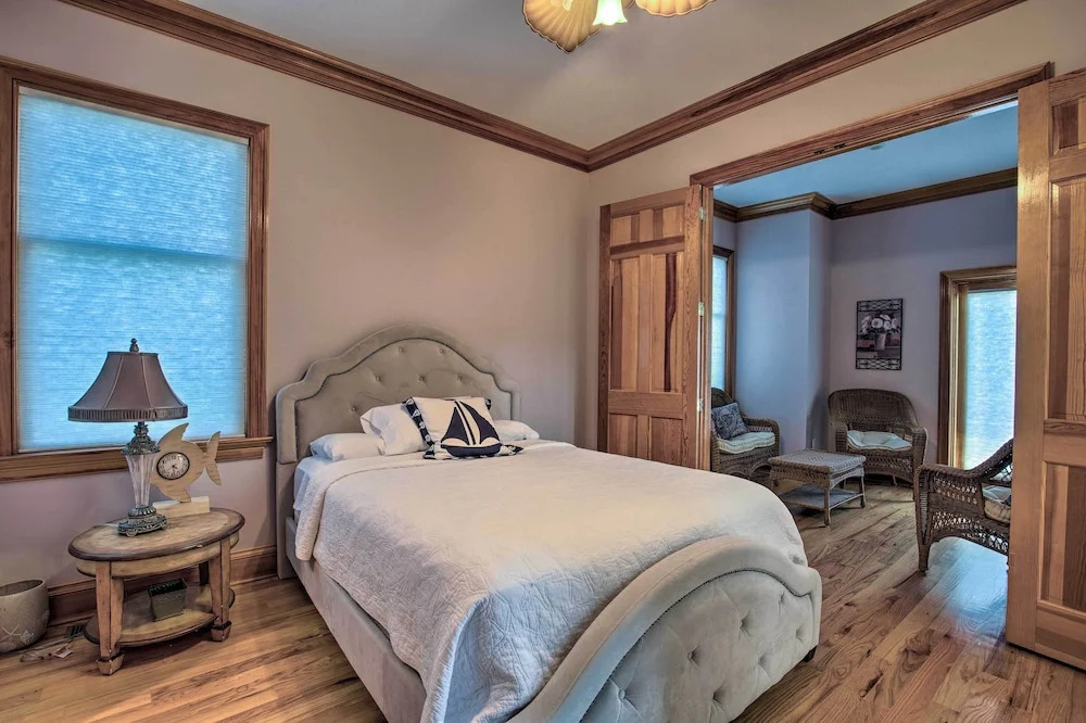 Waterfront Home w/ Large Deck + Private Pool!