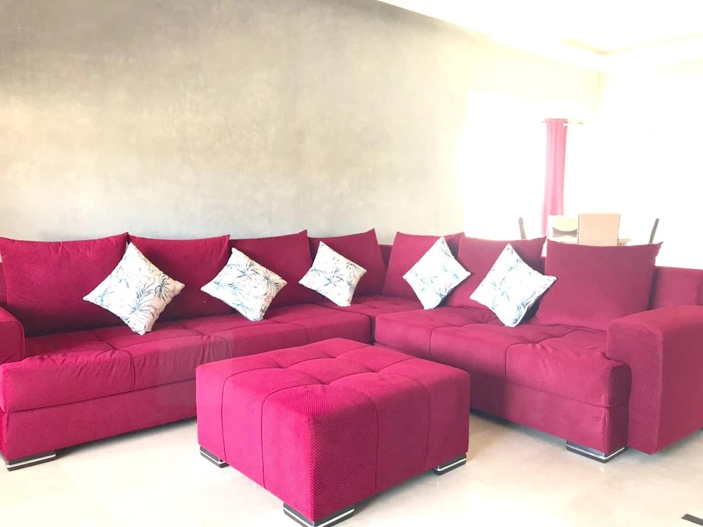 Apartment With 2 Bedrooms in Marrakech, Ménara, With Shared Pool, Enclosed Garden and Wifi
