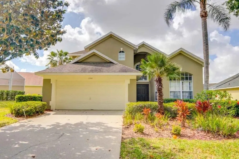 Privacy Pool Area In This Beautiful ! 4 Bedroom Home by RedAwning