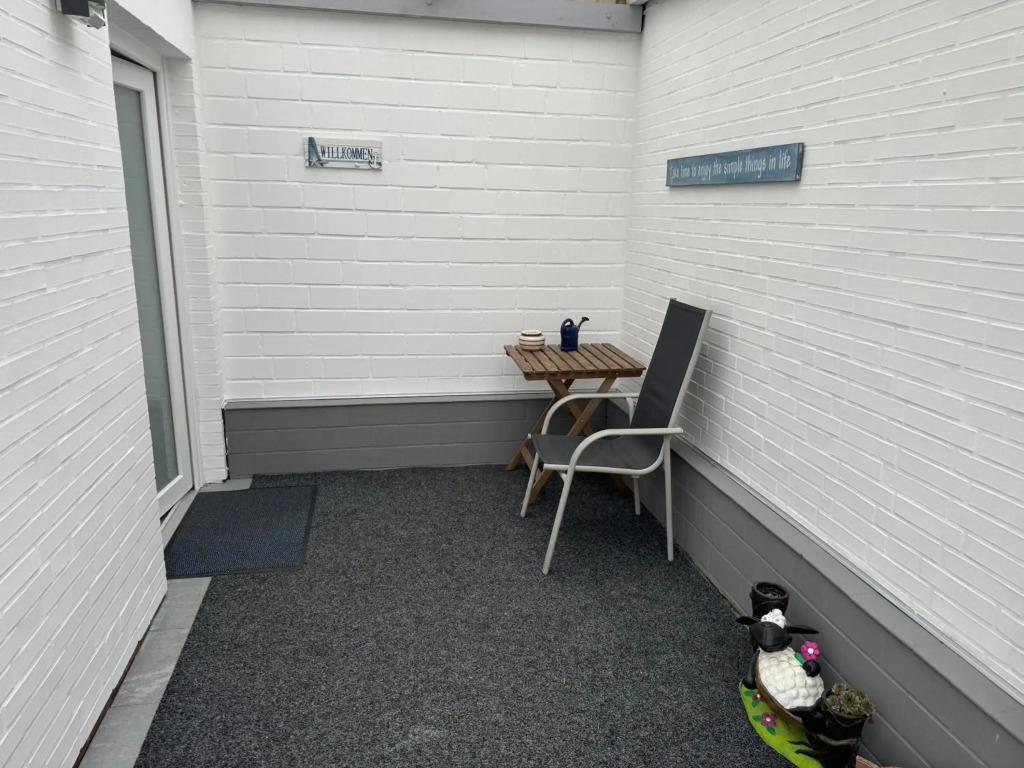 Ferienhaus Mia, Urlaub mit Hund, eingezäunter Garten, Friedrichskoog-Spitze
