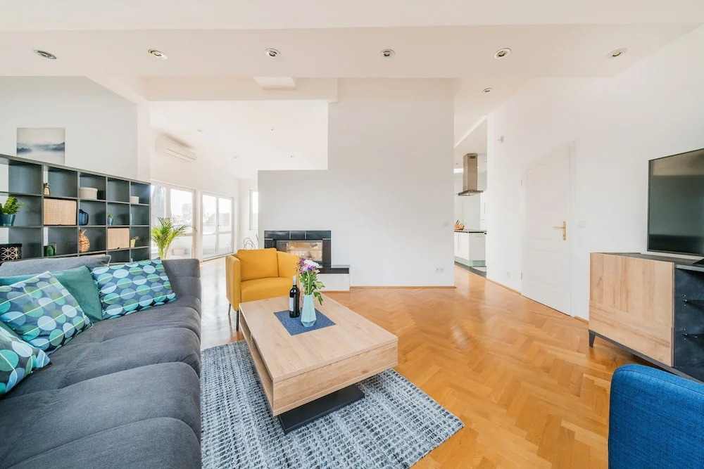 250Sqm Sauna Terrace Fireplace Ac