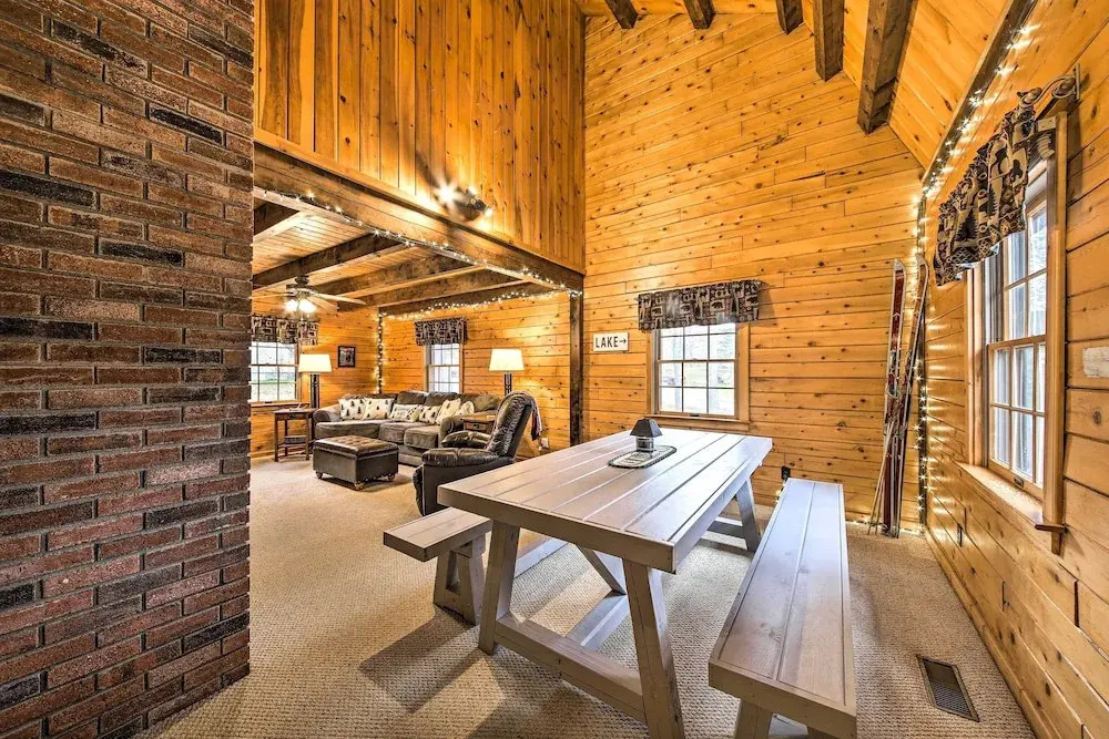 All-season Sanctuary: Steps to Moosehead Lake