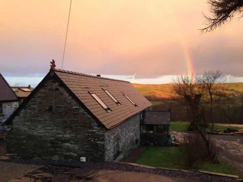 Luxury Welsh Wooden Cabin