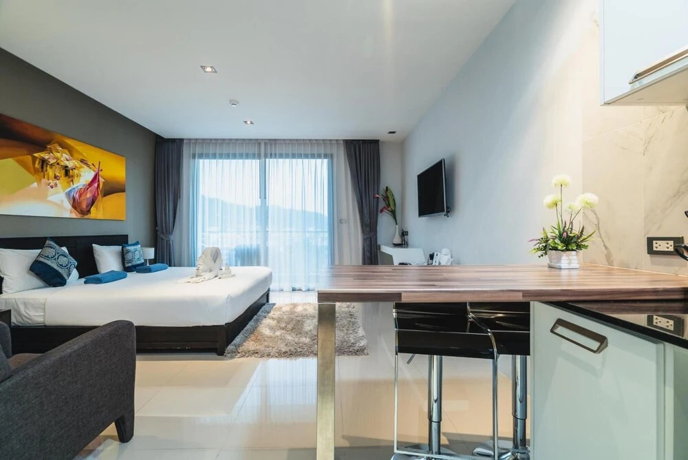 Et307-modern Studio for two in Patong Great Amenities