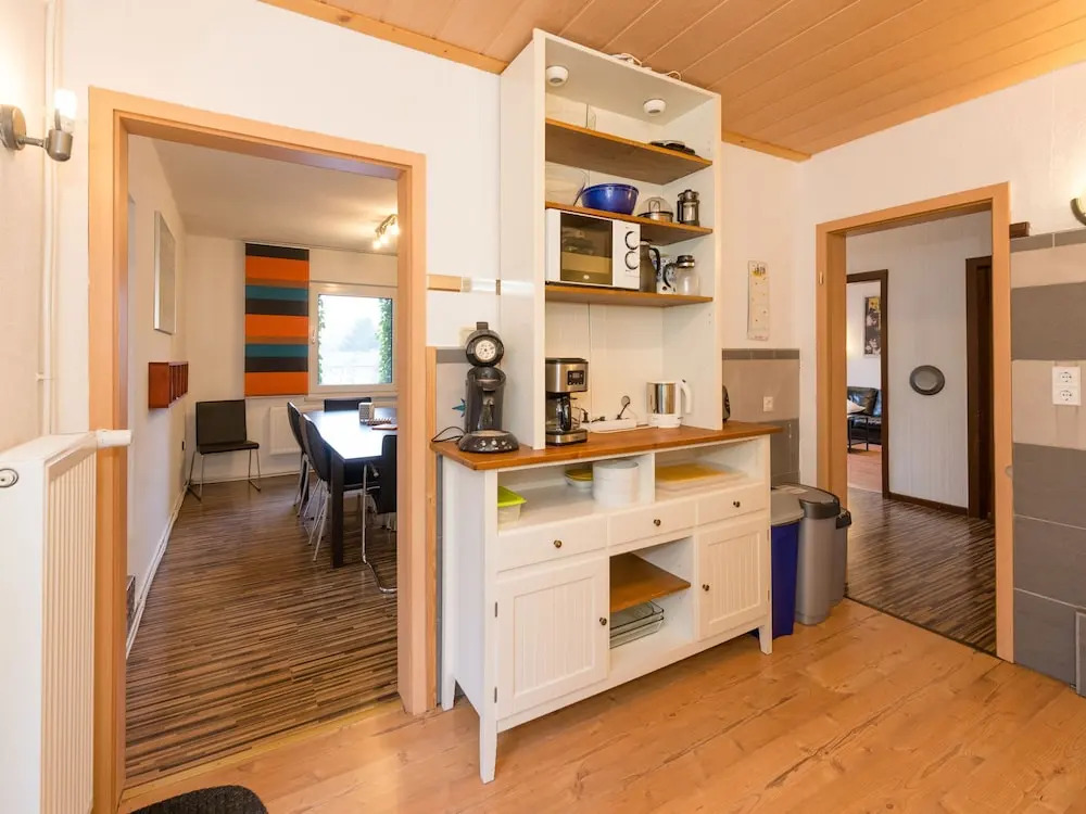 Large and interesting home in the Sauerland with several terraces and a garden