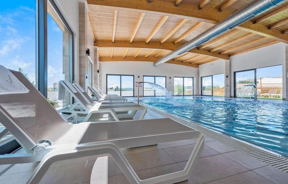 Amazing Apartment in Turanj With 1 Bedrooms, Indoor Swimming Pool and Swimming Pool