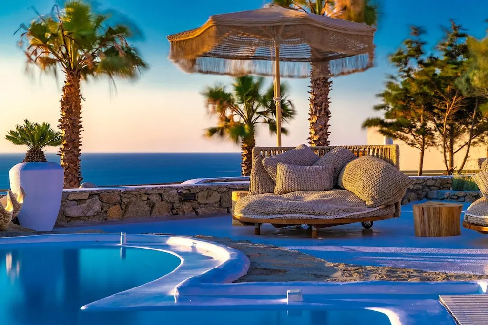 Villa With 6 Bedrooms in Mikonos, With Wonderful sea View, Private Poo