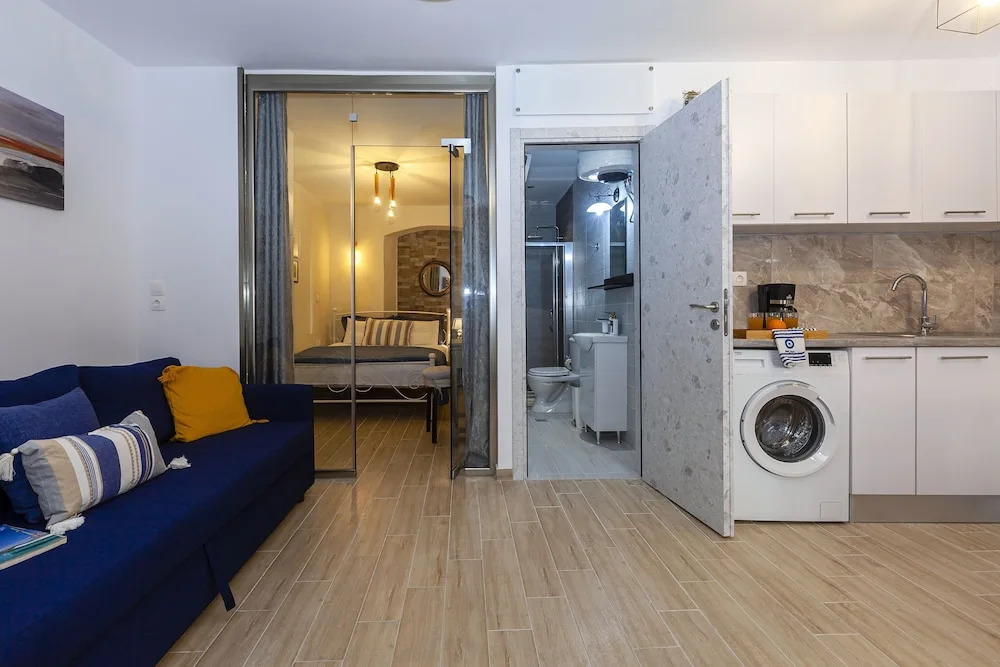 Navy Blue Apartment