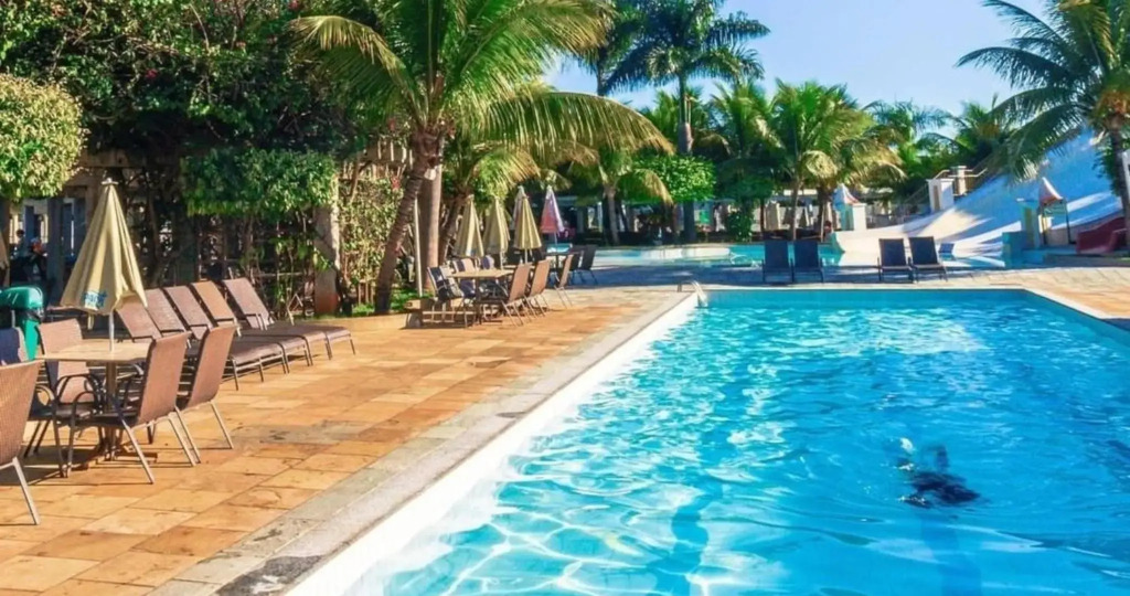 Caldas Novas- Hotel Lacqua di Roma 1,2,3,4 e 5 com Parque 24 horas