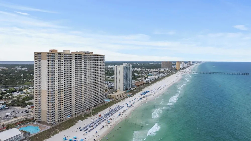 Gulf-front PCB Condo w/ Balcony, Resort Amenities, Game Room, Pools & Beach Gear Tortuga 1301 by Avantstay
