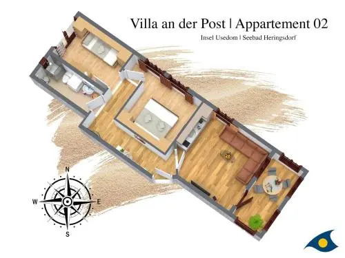 Villa an der Post Whg 02