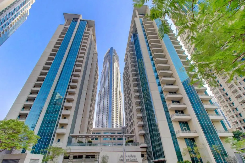 Durrani Homes - Luxurious Studio near Dubai Mall with pool view