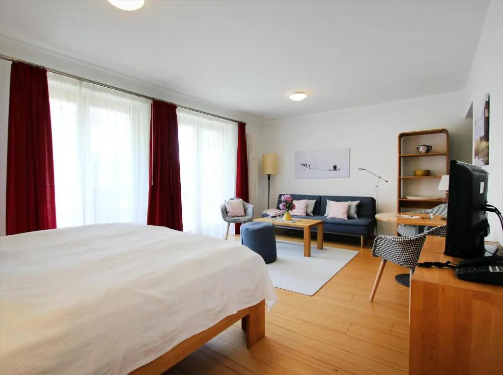 Kaiservillen Heringsdorf - 1-Raum-Appartement mit Balkon D113