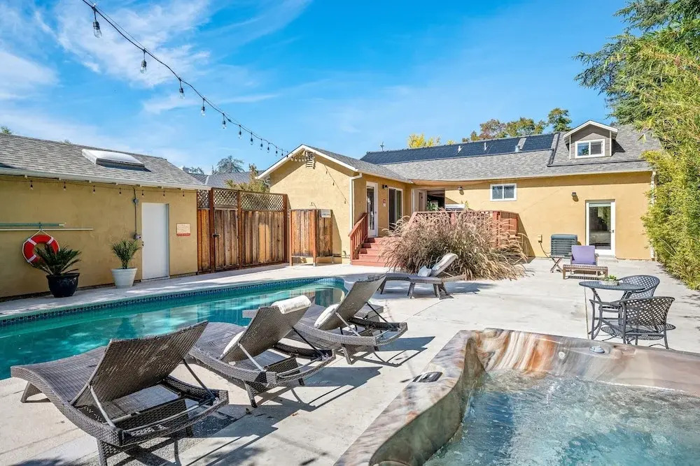 W/ Heated Pool & Hot Tub! 3br Napa Staycation Home 3 Bedroom Home by RedAwning