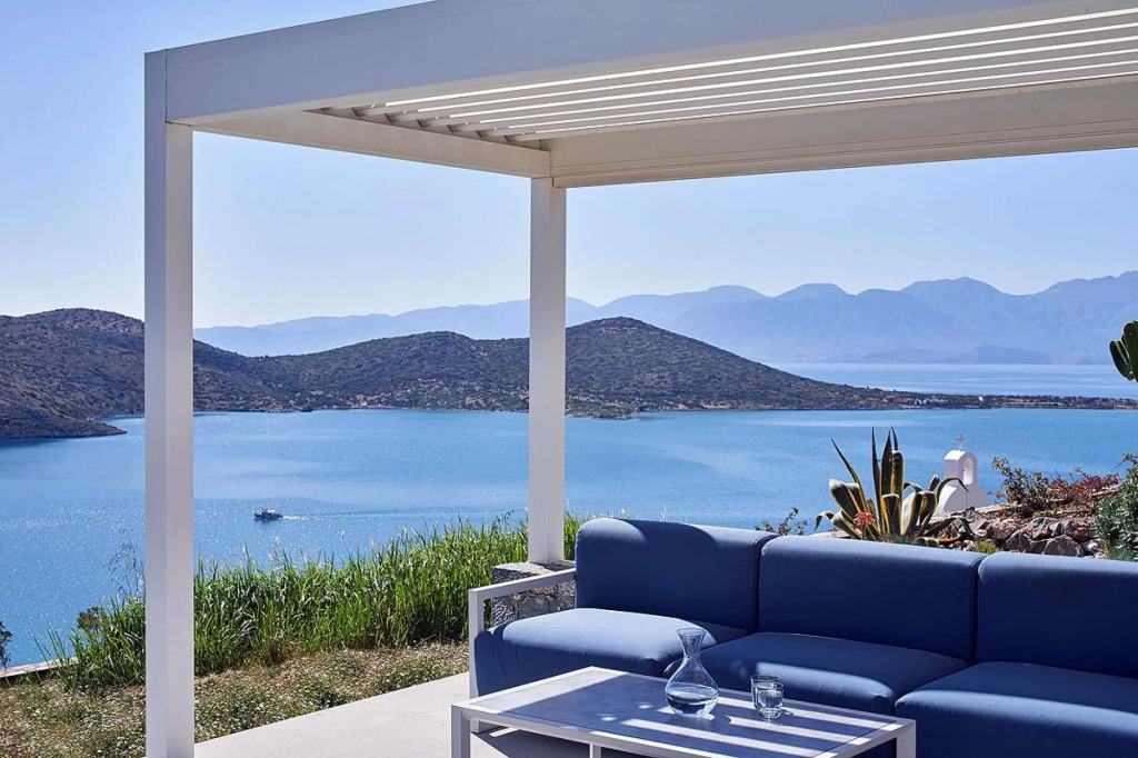 Panoramic Views to Spinalonga Island