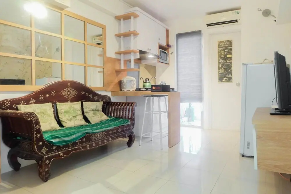 Beautifully Designed 2BR Bassura City Apartment By Travelio