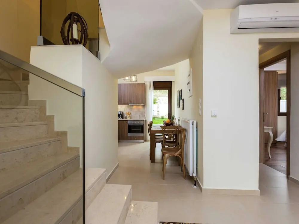 Villa with Private Pool near Sea & Arkadi Monastery on NW Coast