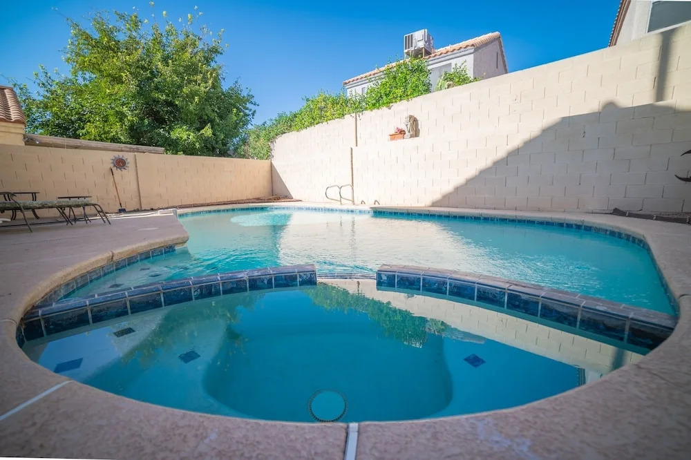 Las Vegas Oasis With Sparkling Pool 3 Bedroom Home by Redawning