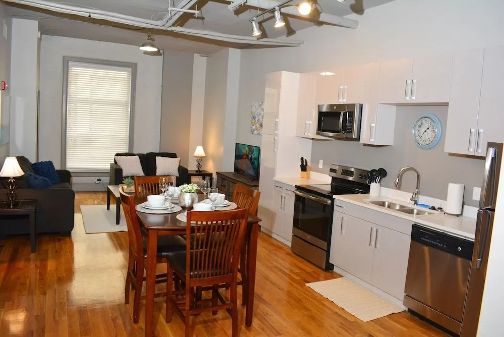 Classic Meets Modern Furnished Apartment