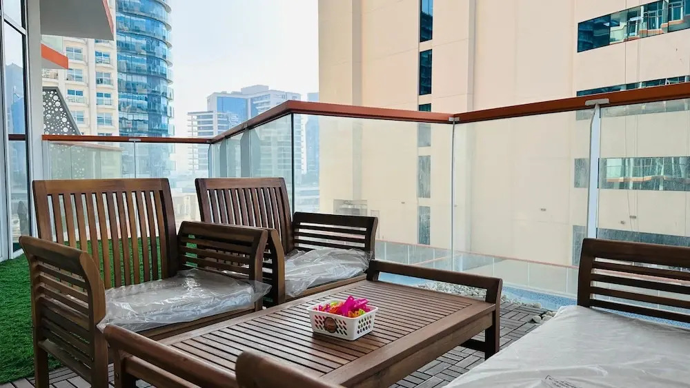 Premium 2 Bedroom with Burj Khalifa and Canal view in Millennium Binghatti Residence
