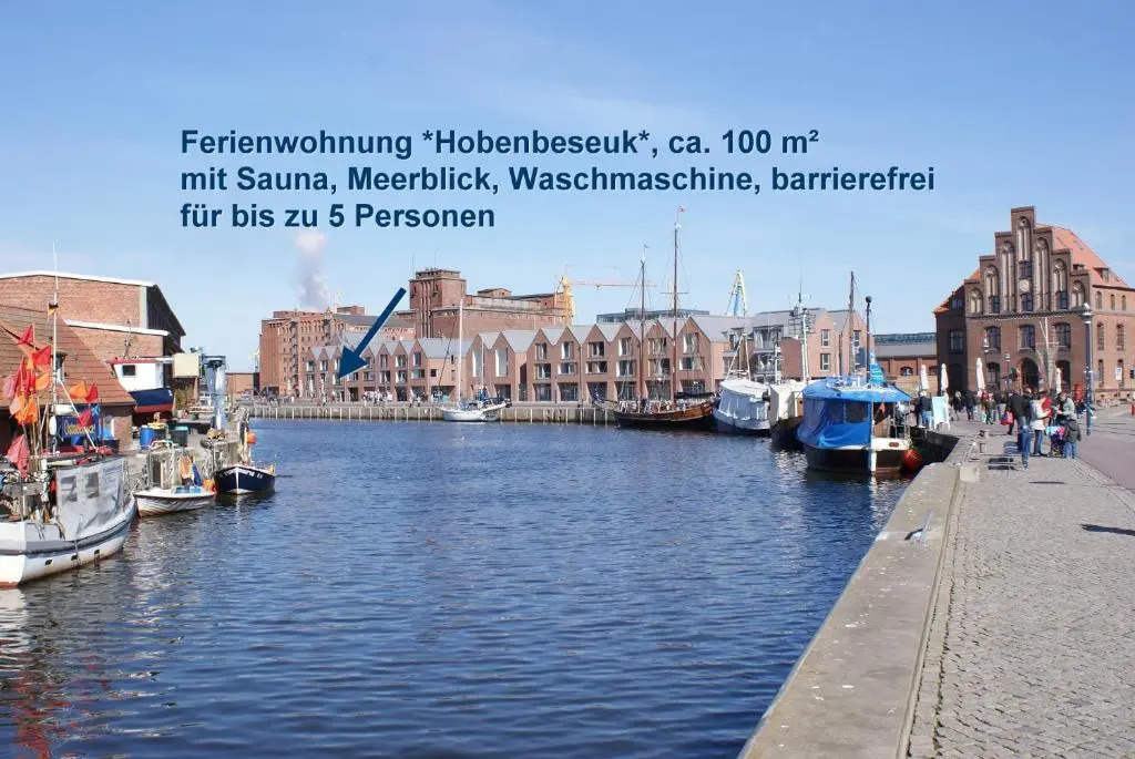 Hobenbeseuk mit Sauna & Meerblick - barrierefrei - ABC240