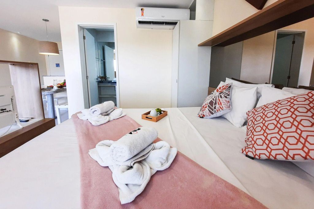 VG Sun Cumbuco Flat 4 Pessoas WiFi Lava e Seca