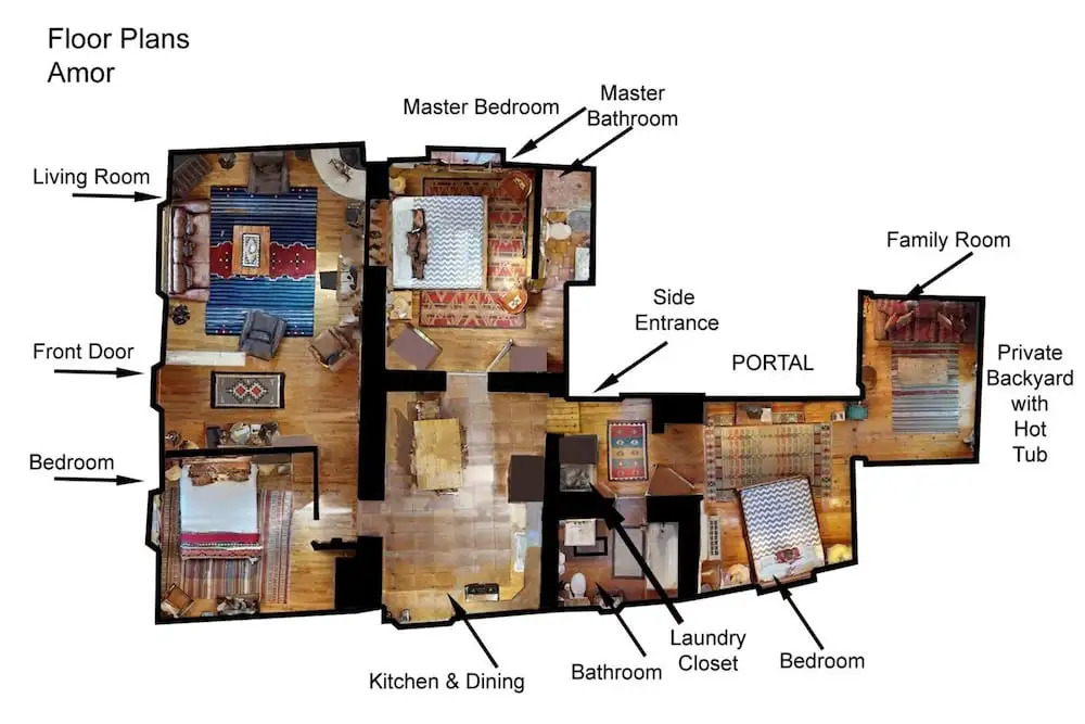 Amor - Historic Adobe in the Heart of The Railyard and Downtown Santa Fe, Hot Tub