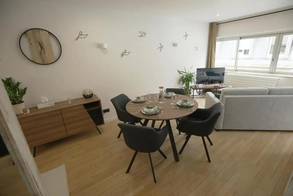 Chaleureux, lumineux et confortable F2 rénové en plein coeur de Nancy