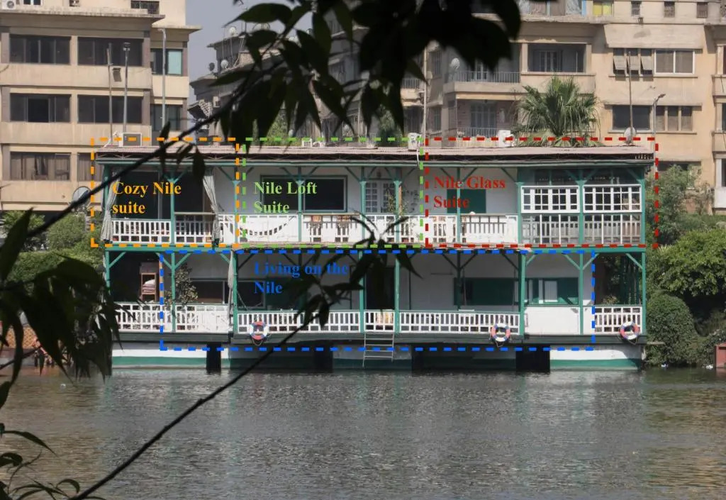 Houseboat65 - Historic home on the Nile - Central Cairo
