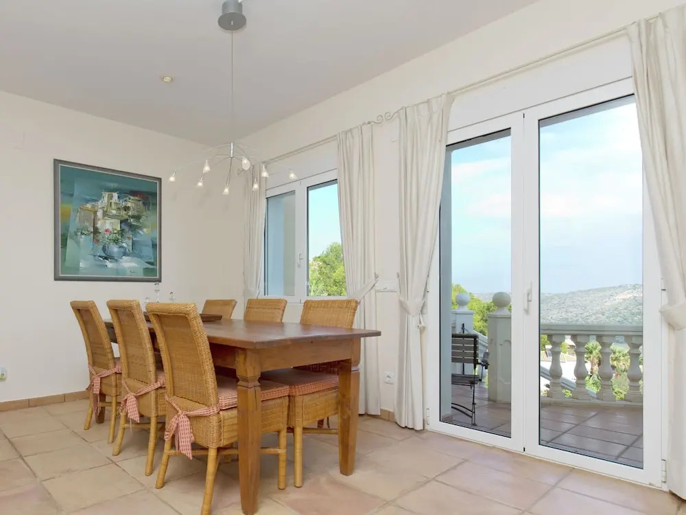 Villa with private swimming pool fantastic views of the golf complex of Denia