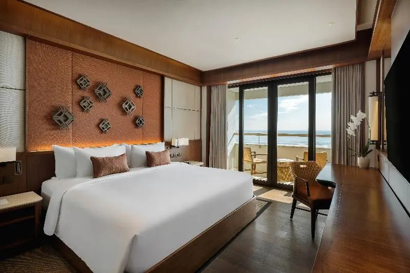Двухместный номер Standard с видом на океан (двуспальная кровать) в Отель Bali Beach