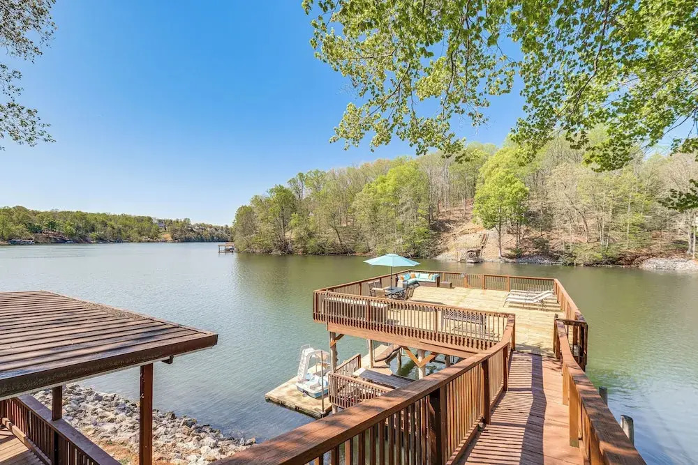 Smith Mountain Lake House w/ 2-story Boat Dock!