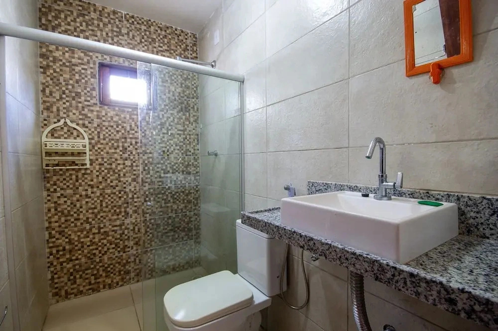 Casa com Piscina e Ar Perto da Praia em Paripueira