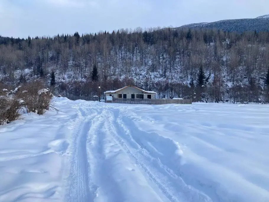 Lonely house near the stream