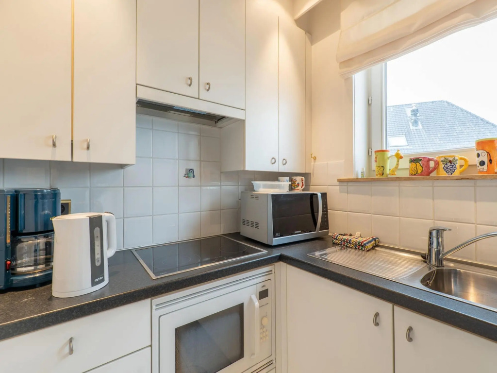 Beachfront apartment in Blankenberge with balcony